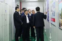 宜春市电子信息产业链招商小分队莅临九游官方站网站入口-九游WebSite(中国)参观调研